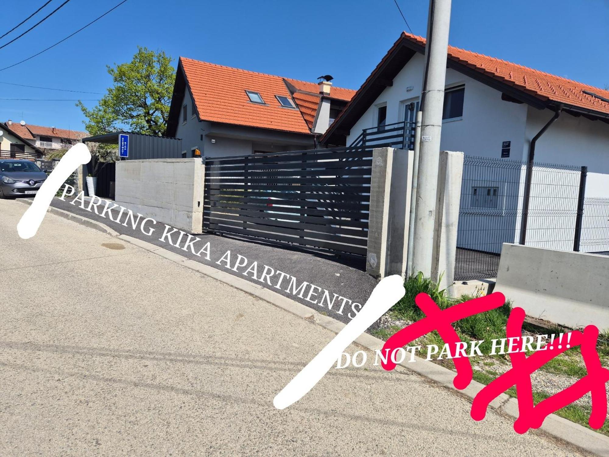 Kika Apartmani-Free Parking- 7 Km Od Centra Zagreb Exterior photo